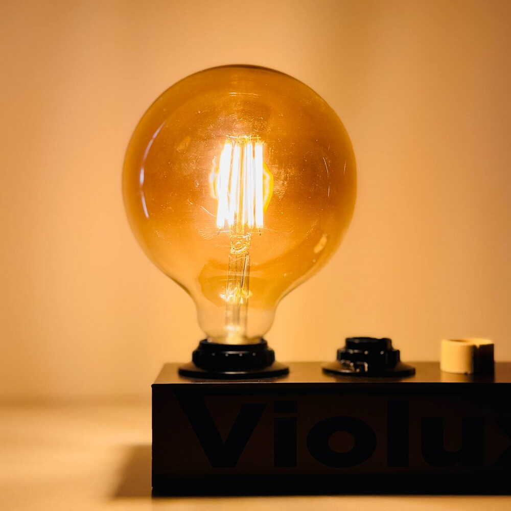 Лампа LED FILAMENT G125 12W E27 2200K  VIOLUX ( 835012 )